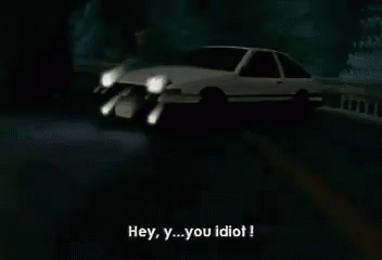 no hand drift, initial d